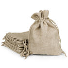25 50 100x Burlap Wedding Favor Gift Bag Hessian Jute Bag Linen Jewelry Pouches 