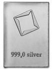 Valcambi Suisse Gram  999 Solid Silver Combi Bar Genuine 1 G Fractional Bullion