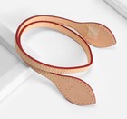 Vachetta Leather Replacement Straps Handles Fit For Neverfull Pm   Mm Tote Ba   