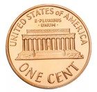 1964  p  Choice Gem Proof Lincoln Memorial Cent Red Penny mirror Finish Free S h