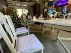 Grand Rapids Furniture Co Vintage Walnut Dining Set With 4 Chairs  French Style