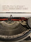 Hermes Baby  Pop Art  White beige Pica Typewriter  1977  Mid Century