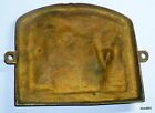 Antique 1852 S C Herring   Co Fireproof Safe New York Metal Plaque