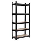 Heavy Duty Metal Muscle Rack Shelving Storage 43 w X 18 d X 71 h Garage 5 Shelf