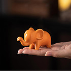 Good Luck Elephant Decor For Home  Small Ceramic Elephant Statue Figurine For   