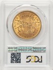 1873  20 Open 3 Liberty Double Eagle Pcgs Ms61