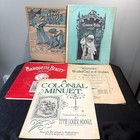 Antique Sheet Music Lot Of 22 Songs Pre-1920s Large Format