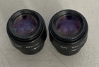 Nikon Cfi 10x 22 Microscope Eyepiece Pair For Eclipse E   I Series   Eyecups