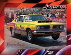 2027 11 x17  Calendar Nhra Ss ah Hemi Challenge Dodge Dart Plymouth Barracuda
