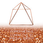 100  Solid Copper Pyramid 6 In Giza Shaped For Meditation Reiki Chakra Balance