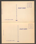 Pair Wwii Home Front Post Cards  Comical Anti-axis Powers