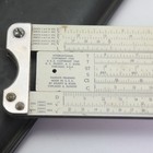 Vtg Pickett Model 1 Region Specialty Slide Rule Usa Made W  Case