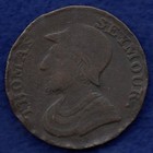 Great Britain Evasive Halfpenny Thomas Seymour   Music Charms  ref  F0541 