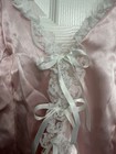 Vintage 90s H w  Collections Pink Satin   Lace Cami