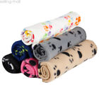 Soft Warm Fleece Lovely Design Paw Print Pet Blanket Dog Cat Mat Puppy Bed Sofa
