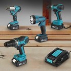 Bl1860 For Makita 18v 6 0ah Lithium Ion Lxt Bl1830 Bl1850 Battery   Charger Pack