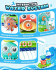 Bath Toys For Kids Ages 1-3  Ocean-themed Interactive Bathtub Toys