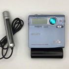 Sony Mz-r910 Minidisc Walkman Mdlp Portable Md Player Blue Playback Tested