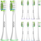 Philips Sonicare Replacement Brush Heads 10 Pack Medium Soft Dupont Bristles New