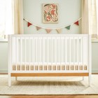 Baby Crib 4-in-1 Convertible Toddler Bed White Cr012tpns Little Seeds Clover