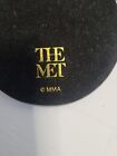 Metropolitan Museum Of Art Floral Glass Drink Coasters  Felt Backing  Set Of 4