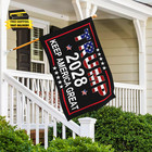 Trump 2025 Flag Keep America Great Flags 3x5 Ft Outdoor Patriotic Trump 2028 Ame