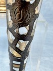 Vintage Taxco Bud Vase Set Of 2 Sterling Silver Sleeves   Base 24 Grams