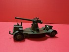 Dinky 161b Vintage Ww11 Army Military Anti Aircraft Gun On Trailer England