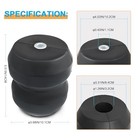  Rear Rubber Helper Suspension Bump Stops Compatible With 2014-2023 Dodge Ram 