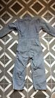 Vintage Oshkosh Grunge Coverall Jumpsuit Pinstripe Original