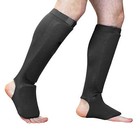Mma Shin Protector Pads Muay Thai Instep Leg Guards Training Kick Boxing Black