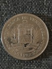 1990 Venezuela 2  dos  Bolivares Coin