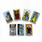 78 Cards Tarot Cards Deck Vintage Antique Colorful Card Box Game Witch Craft