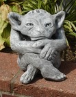 Large Ewok Gargoyle Statue Medieval Sculpture