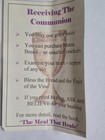 Portable Communion Lords Supper Travel Kit Stainless Cups Excellent Condition