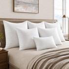 Miulee 26x26 Euro Pillow Inserts 2 Pack  Throw Pillows For Couch Bed