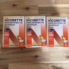 3 Packs Nicorette 2mg Nicotine Gum Fruit Chill 100ct  Stop Smoking Aid Exp 2028