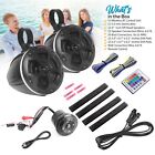 Pyle 4  800w Marine Grade Wakeboard Tower Speakers System W bt  Rgb   800w