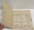 The Stanley Tool Guide Vintage Antique Pamphlet Book 1941 Wwii Era