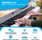 Alesis 88 Key Keyboard Piano With 480 Sounds  Speakers  Usb Midi  Carry-bag  Sta