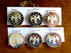 Russian Zodiac Signs Two Rubles Silver Coins Choose From 6 Different Signs W2