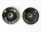 Pair Antique Victorian Eastlake Escutcheon Rosettes Door Plates Backplates