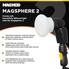 Magmod Magsphere 2 Flash Diffuser  Photography Lighting Flash Modifier