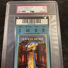 2013 Super Bowl Xlvii  47  Full Ticket Ravens Vs  49ers Psa Mint 9
