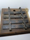 Antique Deagan Door Plate Chime Model 500  5 Tone Xylophone Wooden Box   read  