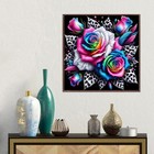 5d Diy Colorful Flower Diamond Painting Kits For Adults flower Floral Full Drill