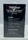 Trendnet Powerline 500 Av Adapter Kit 2 Pack - Tpl-407e2k - New In Packaging