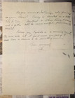 1928 - Handwritten Letter