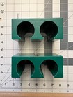 Lot Of 2  Vintage Dennison Poker Chip Holder Lift Away Replacement Part Plastic