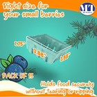 Mt Products Green Vented Produce Berry Basket 1 2 Pulp Fiber - Pack Of 15
